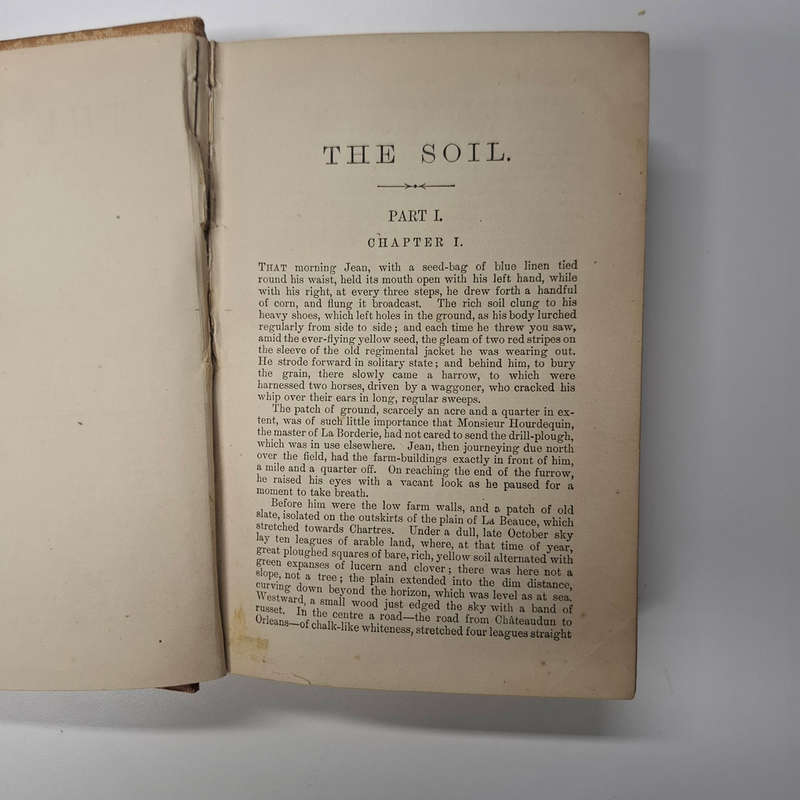 The Soil La Terre: A Realistic Novel (Emile Zola)