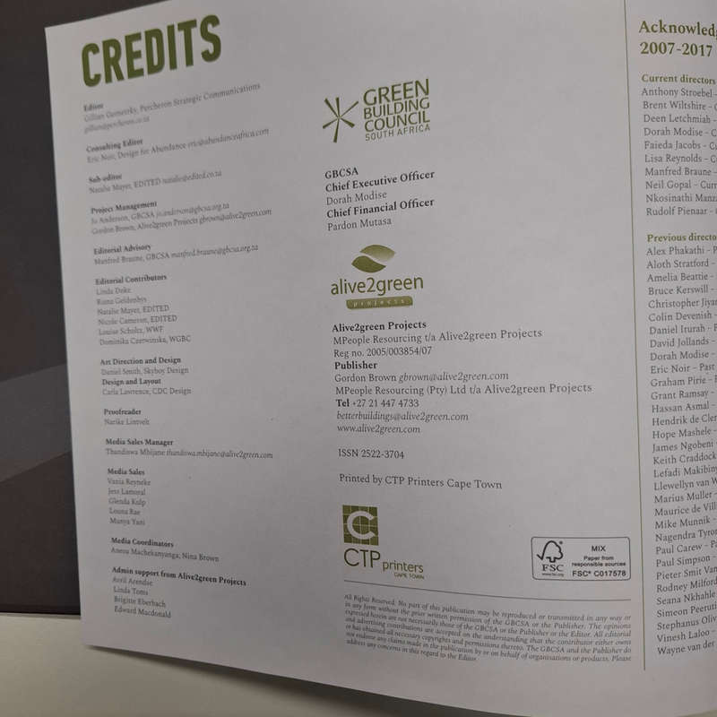 Ten Years of Inspiring Better Buildings - Green Building Council South Africa