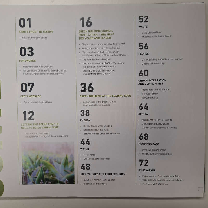 Ten Years of Inspiring Better Buildings - Green Building Council South Africa
