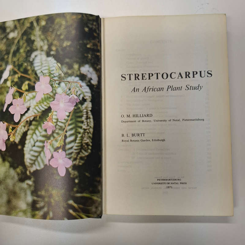 Streptocarpus: An African Plant Study (Hilliard, O. M., Burtt, B. L.)