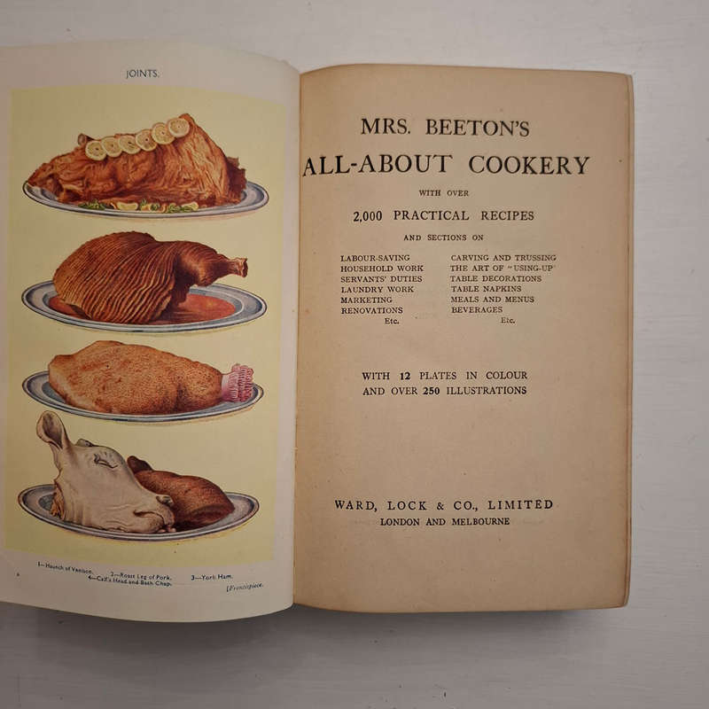 Mrs. Beeton's All-about cookery : with over 2,000 practical recipes