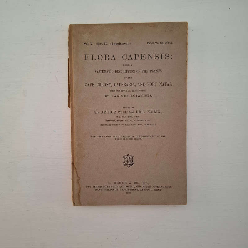 Flora Capensis: Being a Systematic Description of the Plants of the Cape Colony, Caffraria and Port