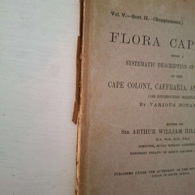Flora Capensis: Being a Systematic Description of the Plants of the Cape Colony, Caffraria and Port