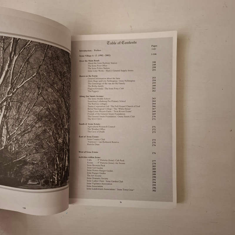 Dear Irene - An anecdotal account of how the village grew (Diana Lensen)