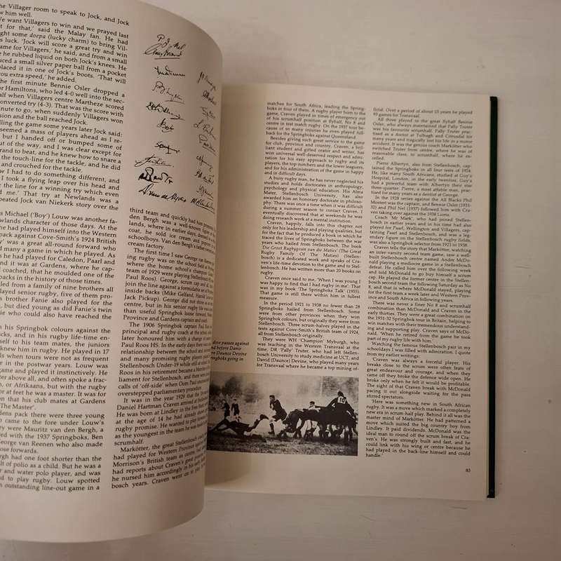 Rugby in South Africa:  A History 1861-1988 (Paul Dobson)