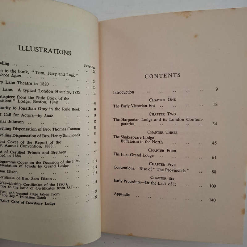Origin and Development of The Royal Antediluvian Order of Buffaloes (Volume One Only) M. W. Payne