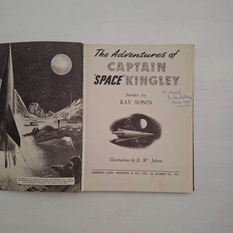 The Adventures of Captain 'Space' Kingley  (Ray Sonin, illustrated by Ron Jobson)