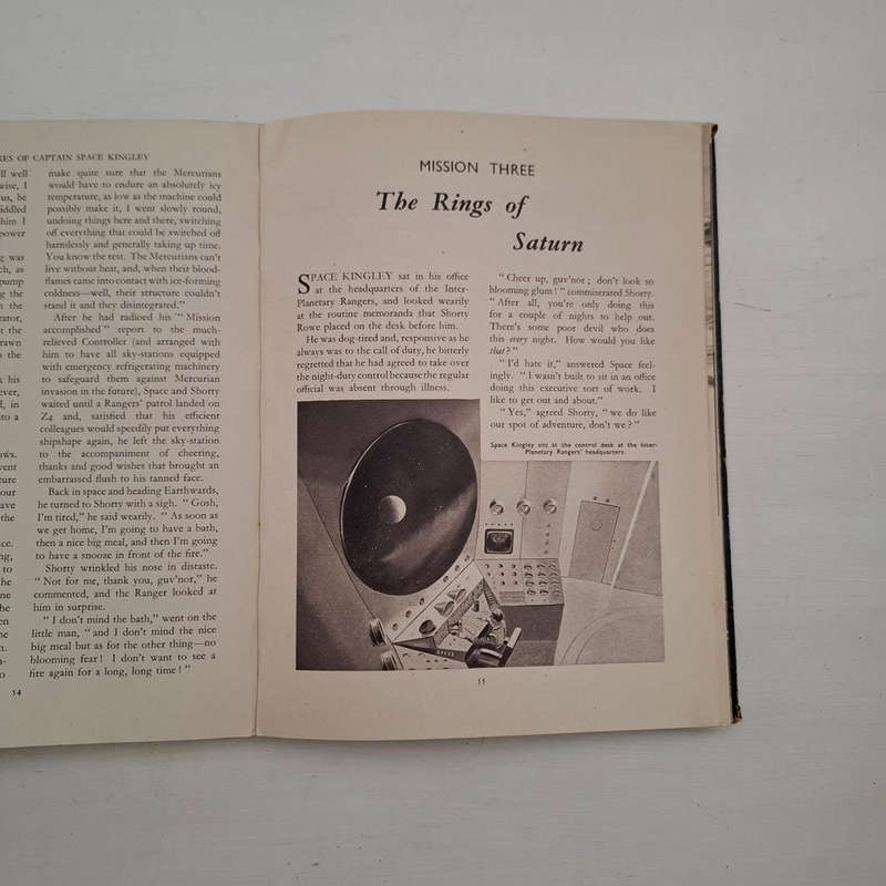 The Adventures of Captain 'Space' Kingley  (Ray Sonin, illustrated by Ron Jobson)