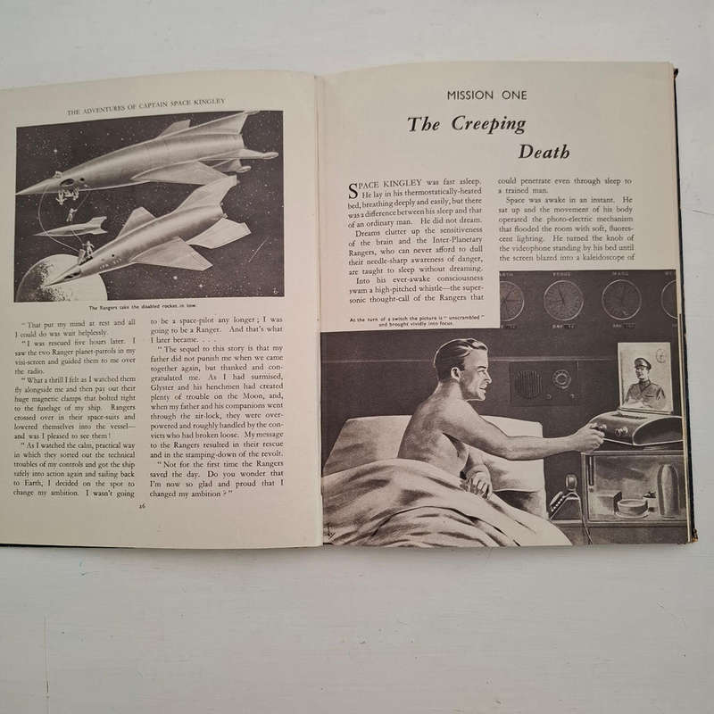 The Adventures of Captain 'Space' Kingley  (Ray Sonin, illustrated by Ron Jobson)