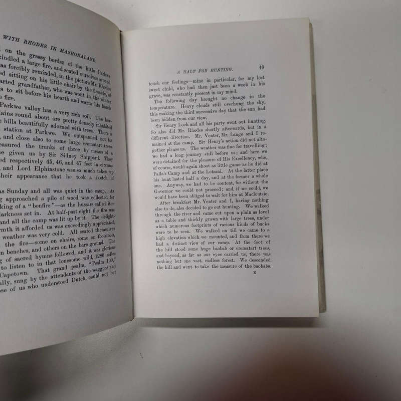 With Rhodes in Mashonaland (Rhodesiana reprint library) David Christiaan de Waal
