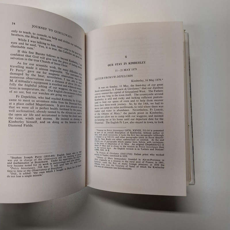 Journey to Gubuluwayo: Letters of Frs H. Depelchin and C. Croonenberghs, S.J. 1879, 1880, 1881 (Rhod