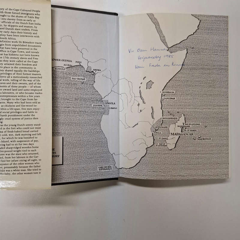 Slaves and Free Blacks at the Cape 1658  1700  (A J Boeseken)