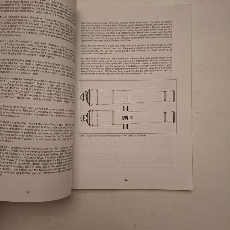 The muzzle loading cannon of South Africa: A technical study (Gerry de Vries and Jonathan Hall)