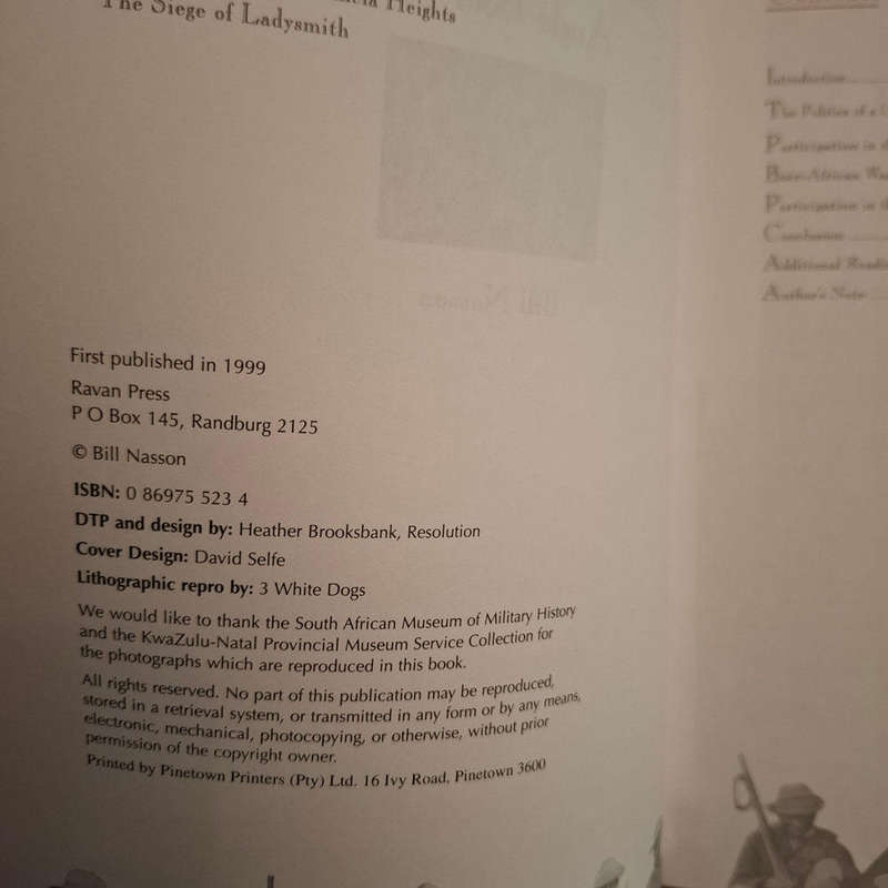 Uyadela Wen'Osulapho: Black Participation in the Anglo-Boer War (Bill Nasson)