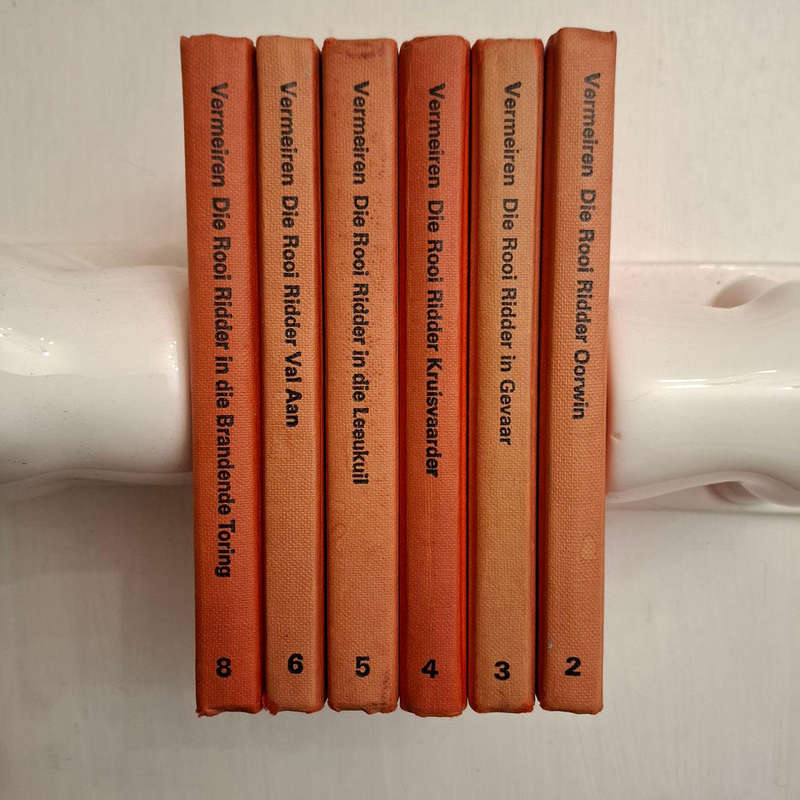 6 X Die Rooi Ridder  - Leopold Vermeiren