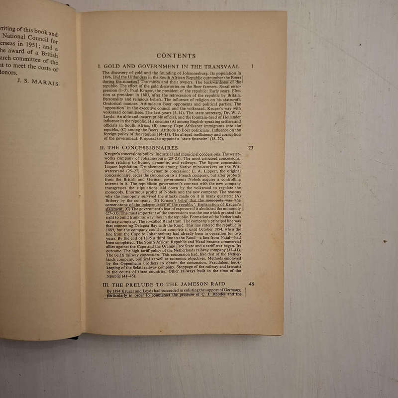 The Fall Of Kruger's Republic (J. S. Marais)