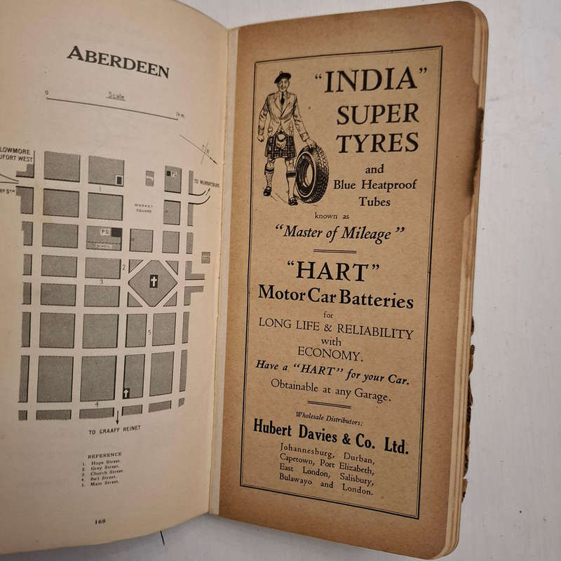 Royal Automobile Club Of South Africa Route Book 1930
