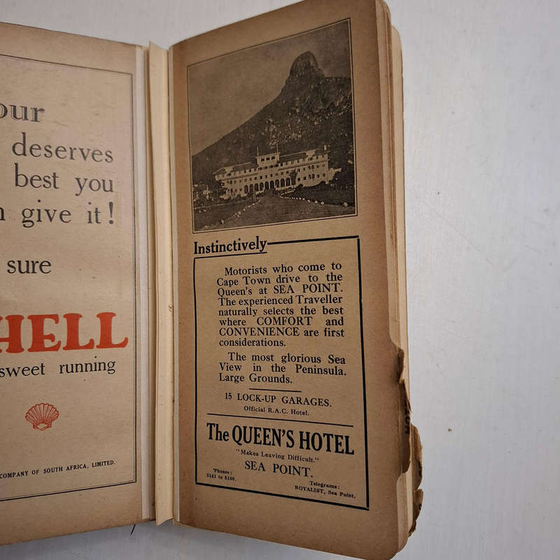 Royal Automobile Club Of South Africa Route Book 1930