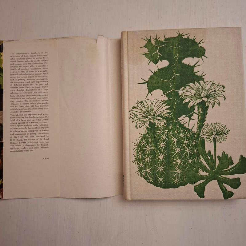 Cacti and Succulents. A Practical Handbook (Walther Haage)