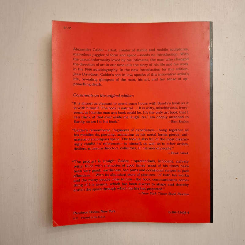 Calder, an Autobiography with Pictures
