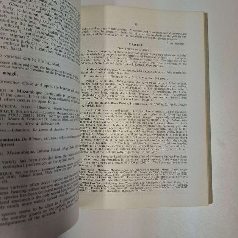 Bothalia Vol 9 Part I November 1966