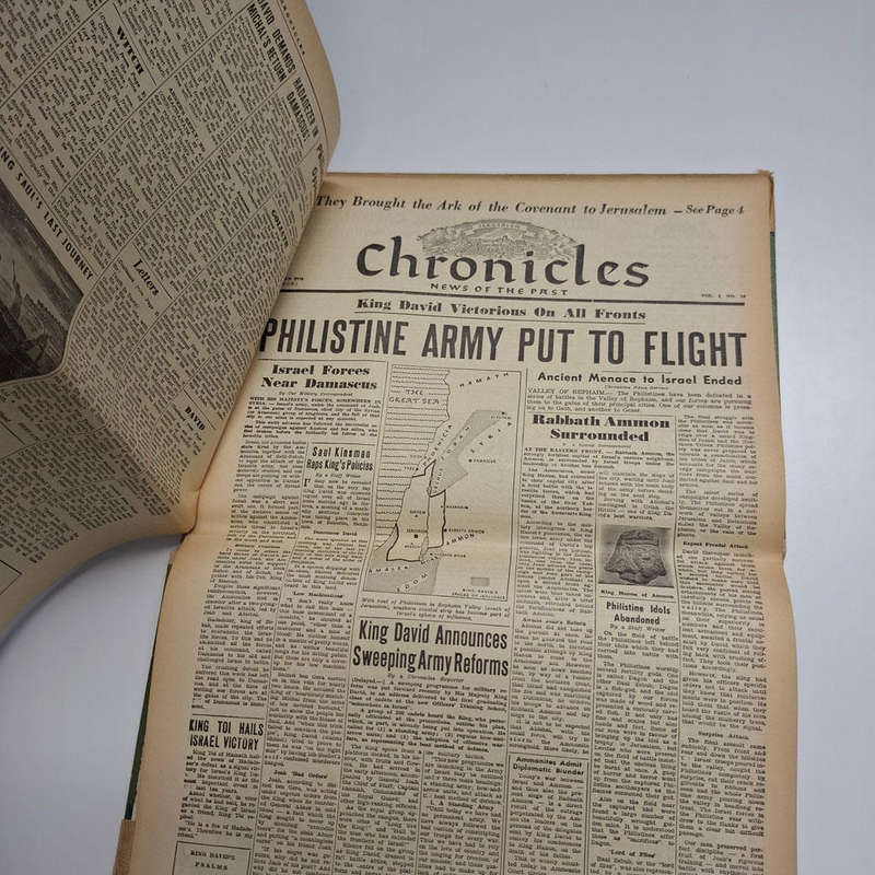 Chronicles News Of The Past in the Days of the Bible: Volume 1 From Abraham to Ezra