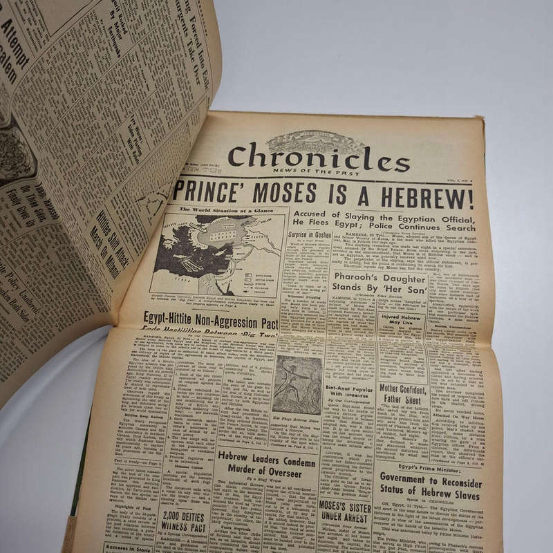 Chronicles News Of The Past in the Days of the Bible: Volume 1 From Abraham to Ezra