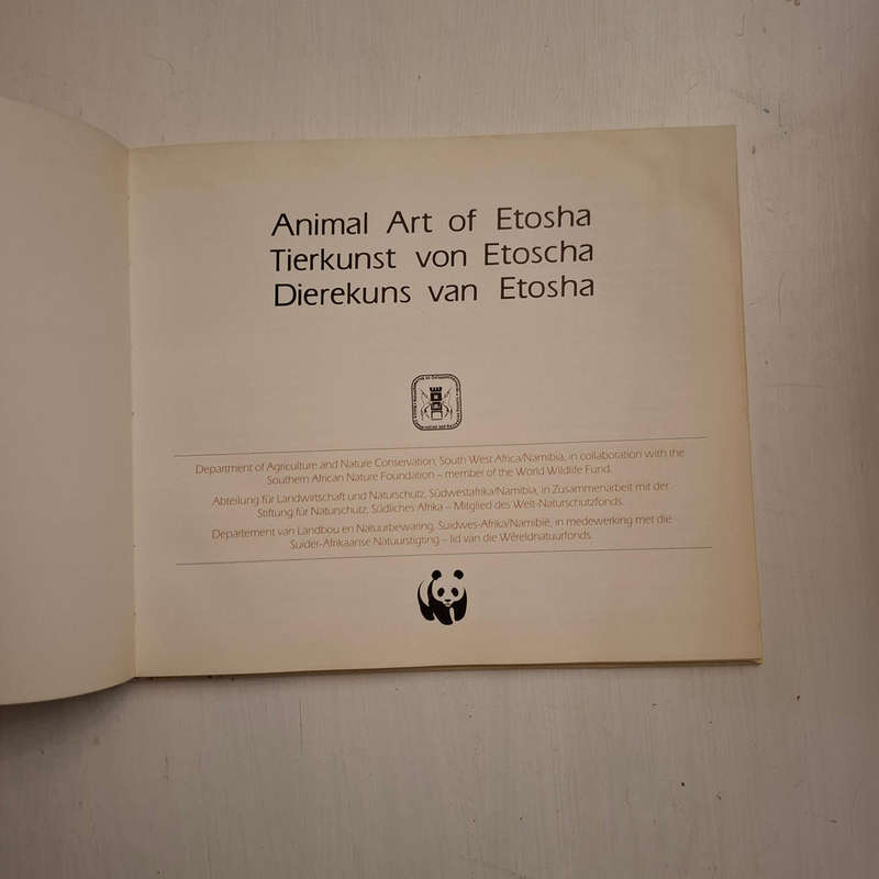 Animal Art of Etosha / Tierkunst von Etoscha / Dierekuns van Etosha