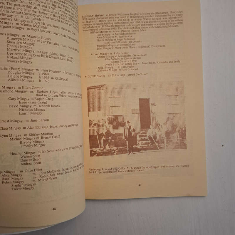 The First Hundred Years of the Underberg-Himeville District 1887-1987 - Diana de F. Nagy (editor)
