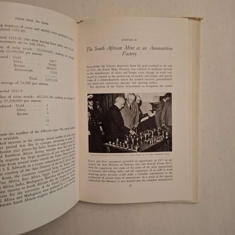From Real to Rand: The Story of Money, Medals and Mints in South Africa  (J.T. Becklake)