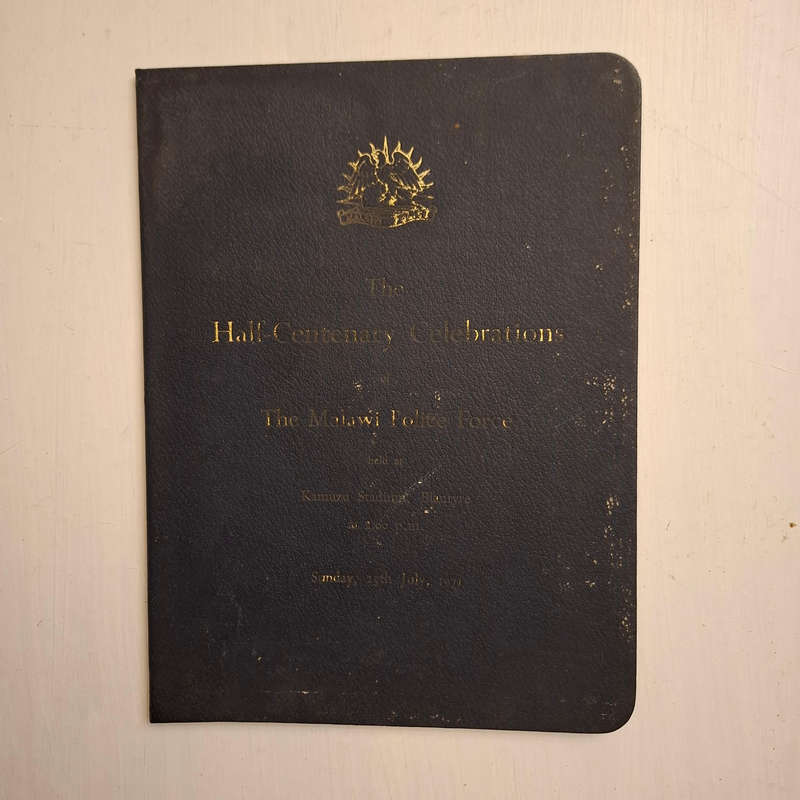 Programme: The Half-Centenary Celebrations of the Malawi Police Force