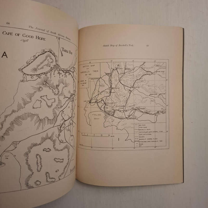 The Journal of South African Botany: A Sketch Map of Burchells Trek
