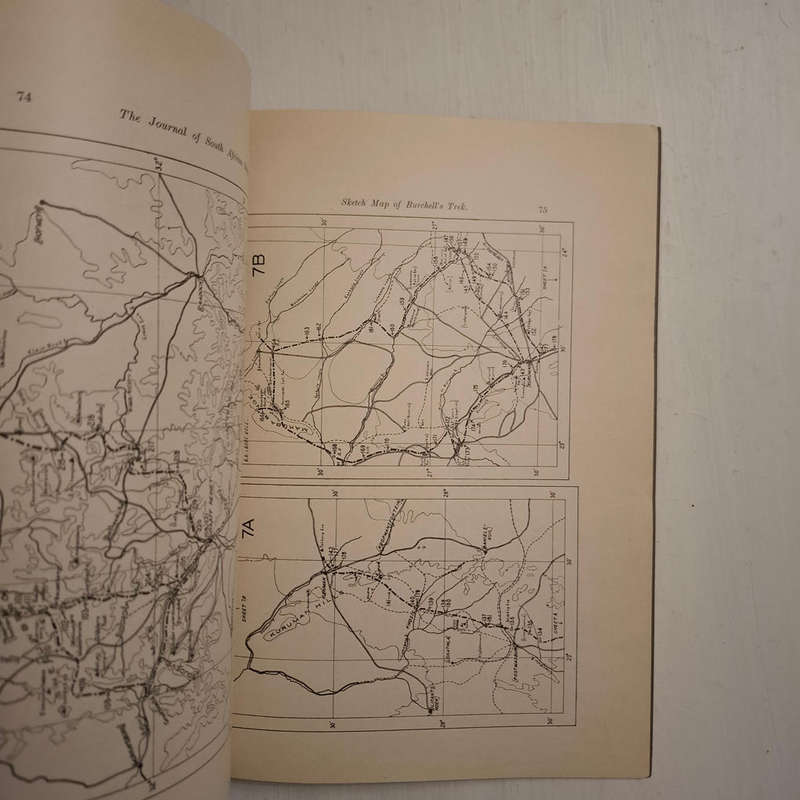 The Journal of South African Botany: A Sketch Map of Burchells Trek
