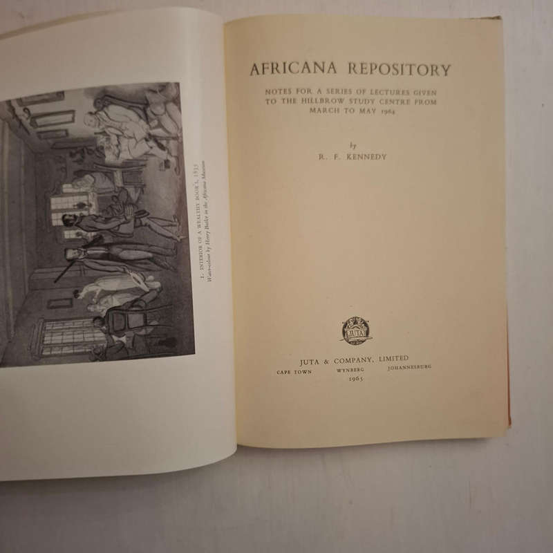 Africana Repository, Notes For A Series Of Lectures Given To The Hillbrow Study Centre From March To