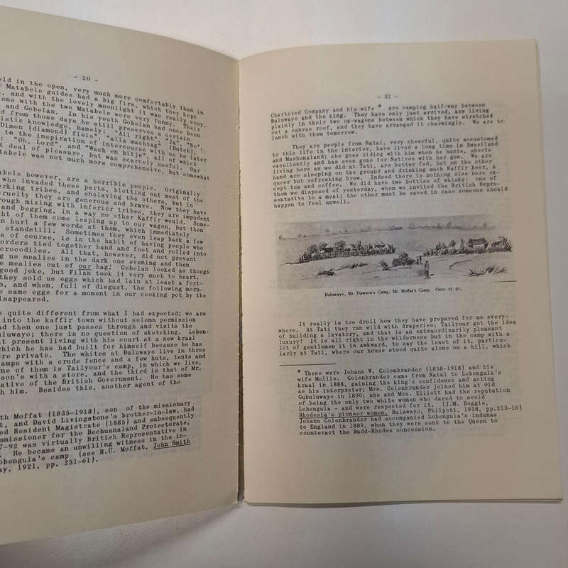 The Matabeleland Travel Letters of Marie Lippert 1891