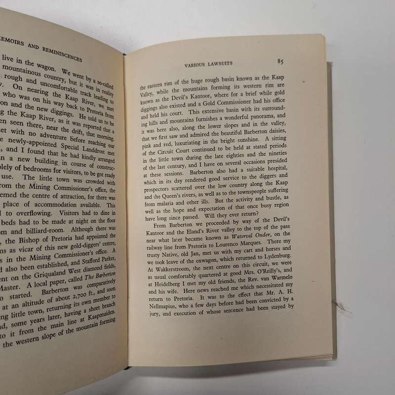 Memoirs and Reminiscences, Volume II (John Gilbert Kotze)