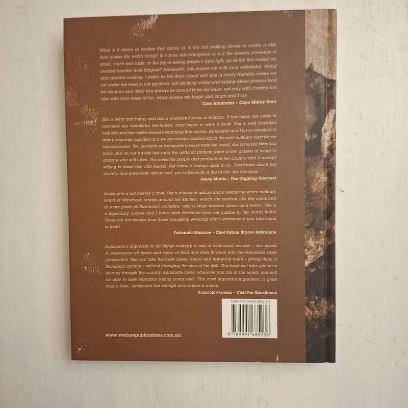 My hungry heart: Notes from a Namibian kitchen  (signed) Antoinette de Chavonnes Vrugt