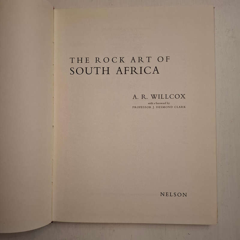 The Rock Art of South Africa (Willcox)