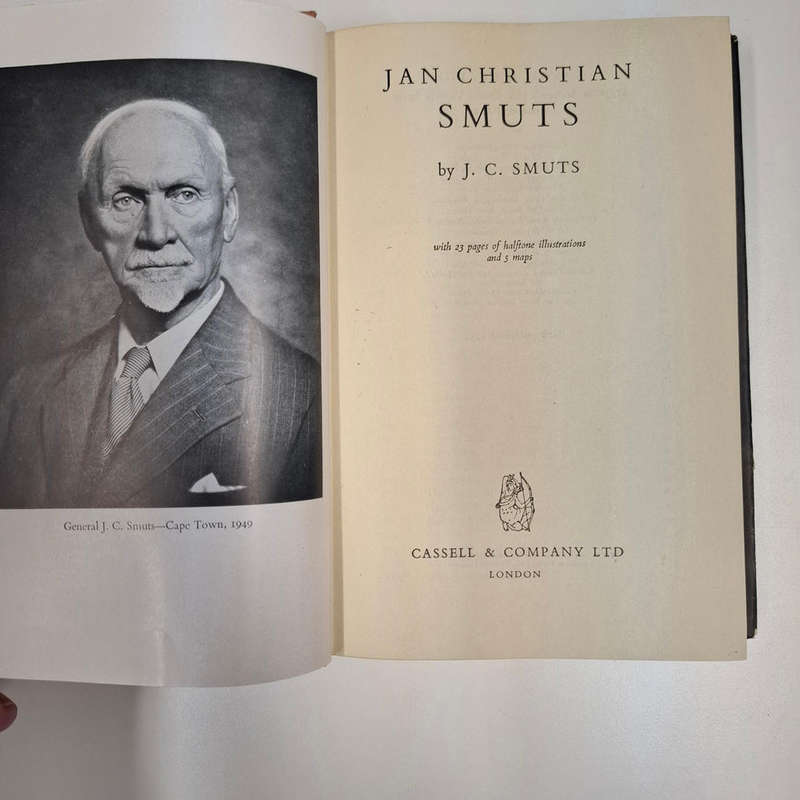 Jan Christian Smuts By his son, J.C. Smuts