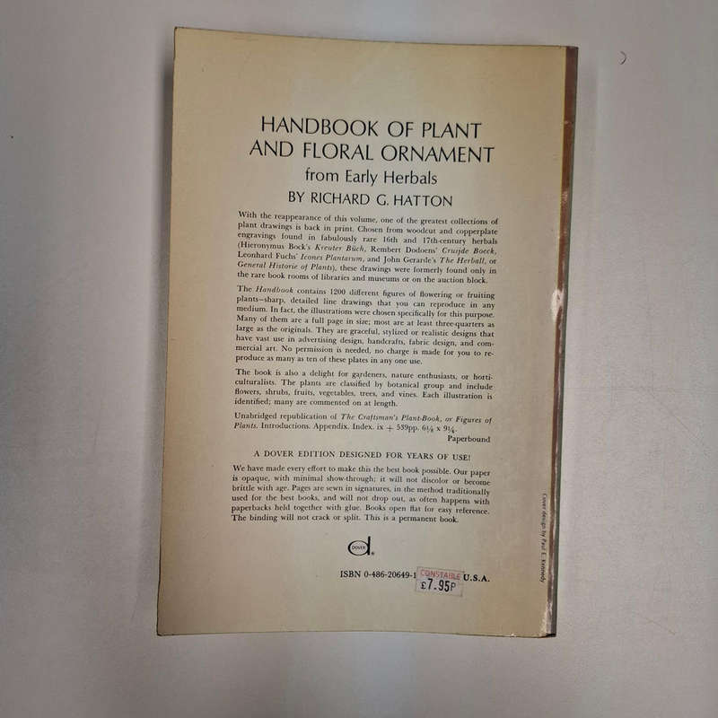Handbook of Plant and Floral Ornament (R. G. Hatton)