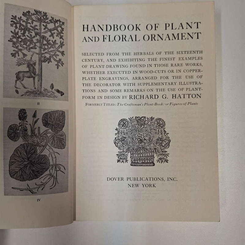 Handbook of Plant and Floral Ornament (R. G. Hatton)