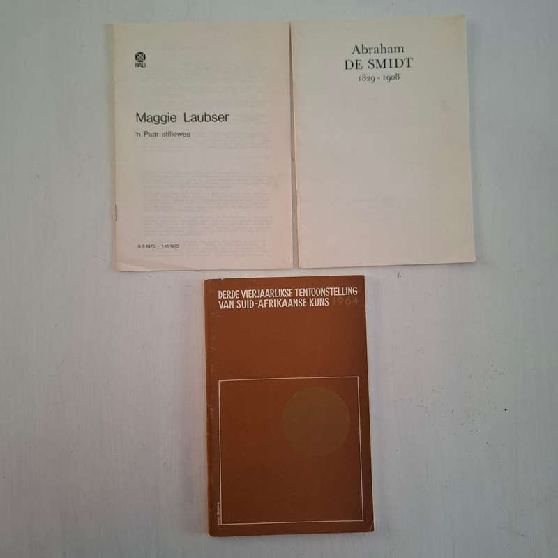 Selection of South African Art Exhibition catalogues