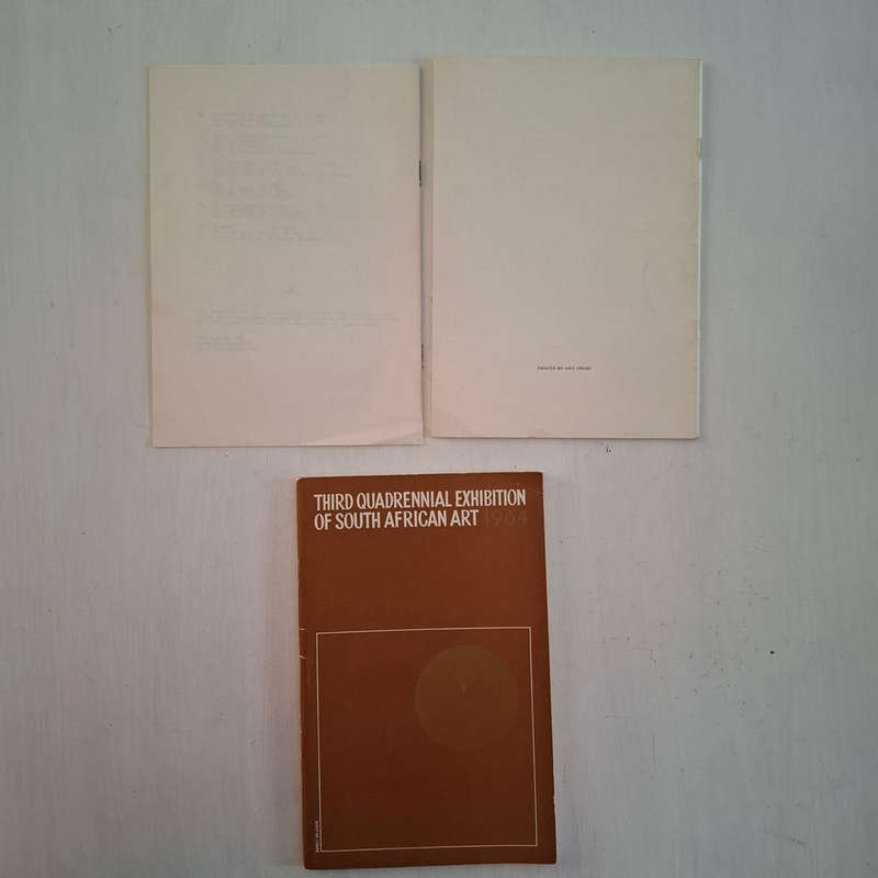 Selection of South African Art Exhibition catalogues