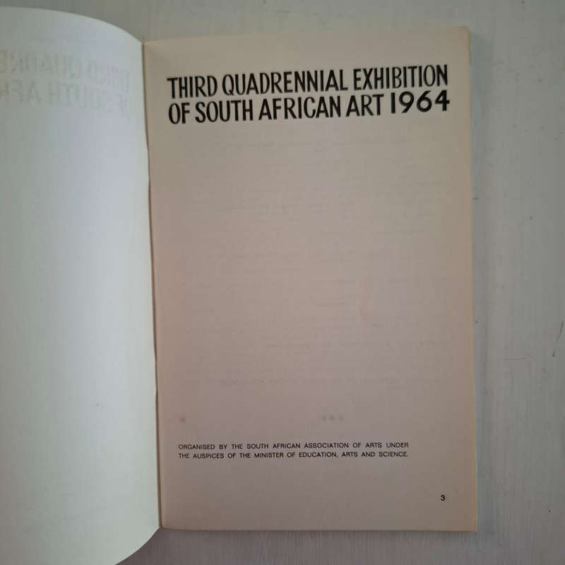 Selection of South African Art Exhibition catalogues