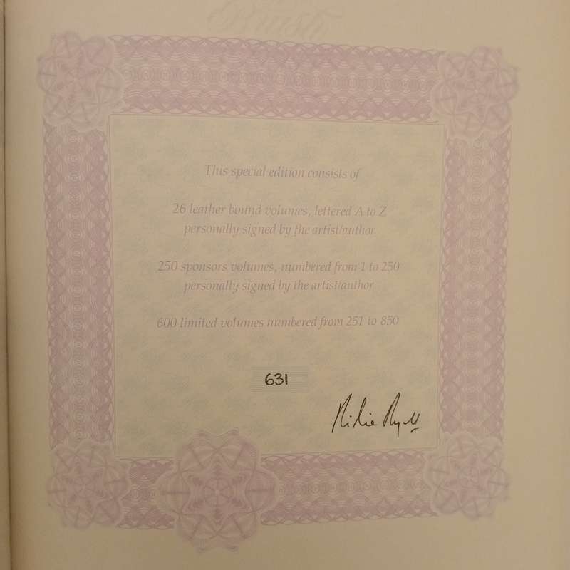 A Brush With Cricket : Richie Ryall Benefit Year July 1991 - July 1992 (Signed by the author Richie