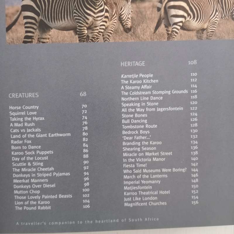 Karoo Keepsakes: A traveller's companion to the heartland of South Africa