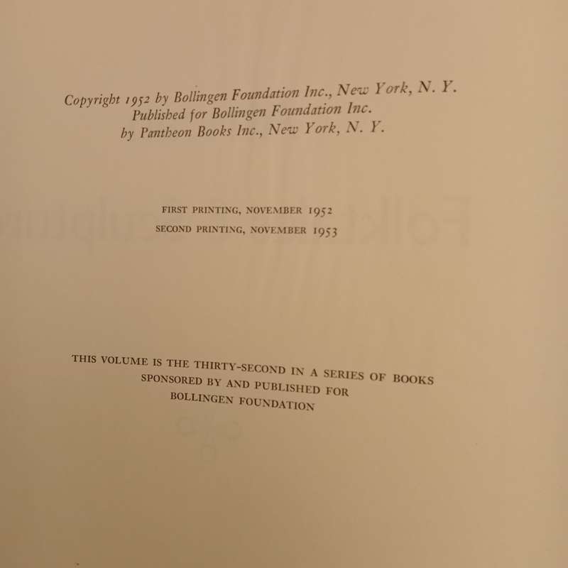 African Folktales And Sculpture: Bollingen Series XXXII