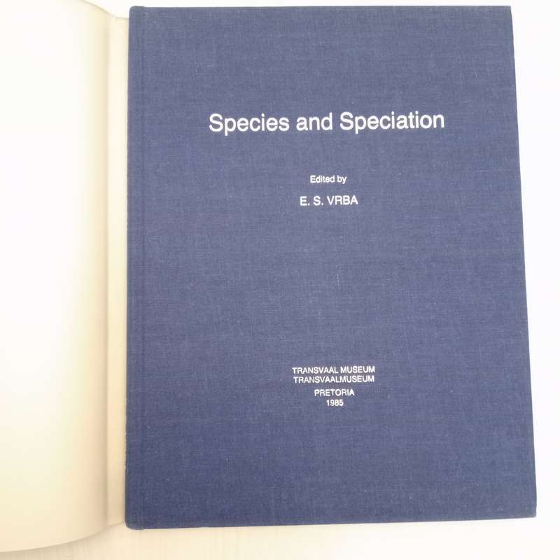 Species and speciation (Transvaal Museum Monograph no. 4. From a symposium, Pretoria, Sept. 1982)