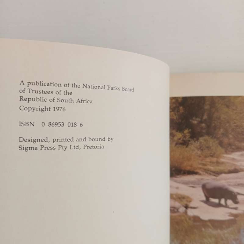 The Frogs of the Kruger National Park. A guide to a group of vertebrate animals known as "Amphibia"