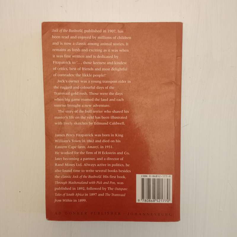Jock Of The Bushveld - James Percy Fitzpatrick